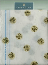 Linen Club Linen Printed Shirt Fabric