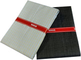 MAYUR Cotton Blend Self Design Shirt & Trouser Fabric