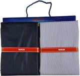 MAYUR Cotton Blend Solid, Striped Shirt & Trouser Fabric