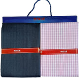 MAYUR Cotton Blend Checkered Shirt & Trouser Fabric