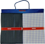MAYUR Cotton Blend Solid, Self Design Shirt & Trouser Fabric