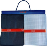 MAYUR Cotton Checkered, Self Design Shirt & Trouser Fabric