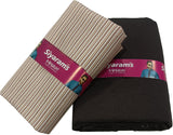 Siyaram"s Cotton Blend Striped Shirt & Trouser Fabric