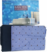 Mansfab Cotton Blend Printed Shirt & Trouser Fabric