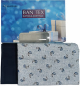 Mansfab Cotton Blend Printed Shirt & Trouser Fabric