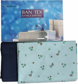 Mansfab Cotton Blend Printed Shirt & Trouser Fabric