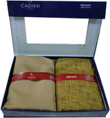 Siyaram"s Cotton Blend Solid Shirt & Trouser Fabric