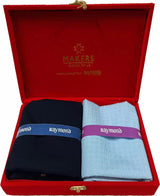 Arvind Unstitched Cotton Blend Shirt & Trouser Fabric Checkered