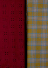 Mansfab Cotton Blend Printed Shirt & Trouser Fabric