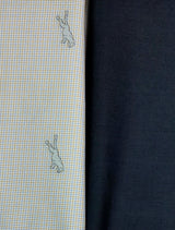 Mansfab Cotton Blend Checkered Shirt & Trouser Fabric