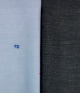 Mansfab Cotton Blend Printed Shirt & Trouser Fabric