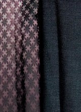 Mansfab Cotton Blend Self Design Shirt & Trouser Fabric