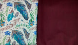 Mansfab Cotton Blend Printed Shirt & Trouser Fabric