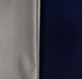 Mansfab Cotton Blend Self Design Shirt & Trouser Fabric