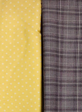 Mansfab Cotton Blend Solid Shirt & Trouser Fabric