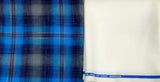 Mansfab Cotton Blend Checkered Shirt & Trouser Fabric
