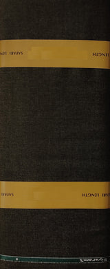 Mansfab Brocade Solid Safari Fabric  (Unstitched)-0020