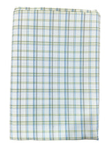 Raymond Amber White Checked Pure Cotton Shirt Fabric