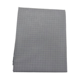 Raymond 100% Cotton Grey Checked Shirt Fabric