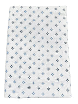 Raymond Men's White Printed PC Cotton Full Sleeve Shirt