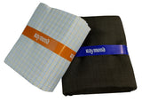 Raymond Cotton Blend Self Design Shirt & Trouser Fabric