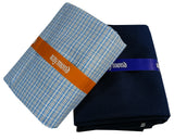 Raymond Cotton Blend Self Design Shirt & Trouser Fabric