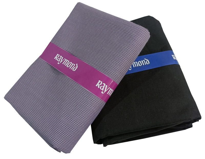 Raymond Pure Cotton Checkered Shirt & Trouser Fabric