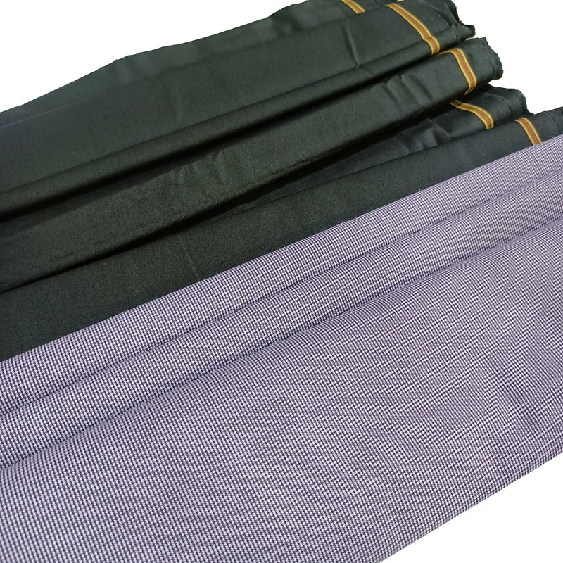 Raymond Pure Cotton Checkered Shirt & Trouser Fabric