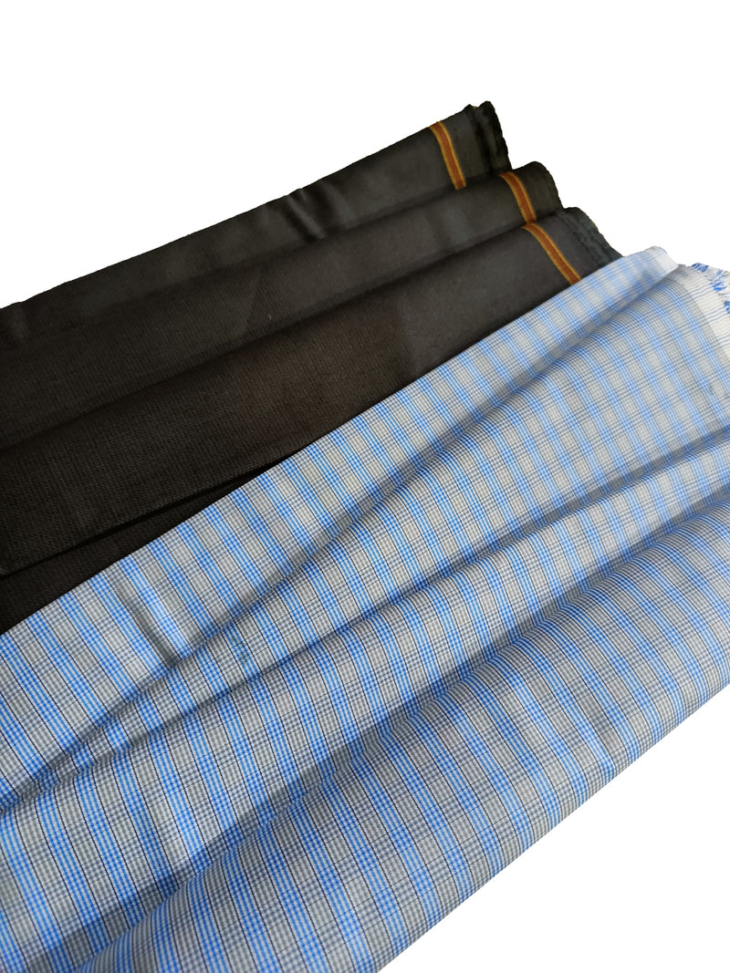 Raymond Pure Cotton Checkered Shirt & Trouser Fabric
