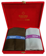 Raymond Pure Cotton Self Design Shirt & Trouser Fabric
