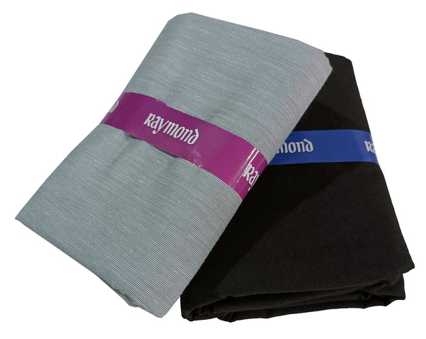 Raymond Pure Cotton Self Design Shirt & Trouser Fabric