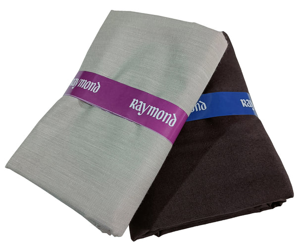 Raymond Pure Cotton Self Design Shirt & Trouser Fabric