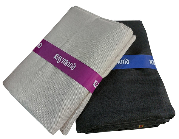 Raymond Pure Cotton Self Design Shirt & Trouser Fabric