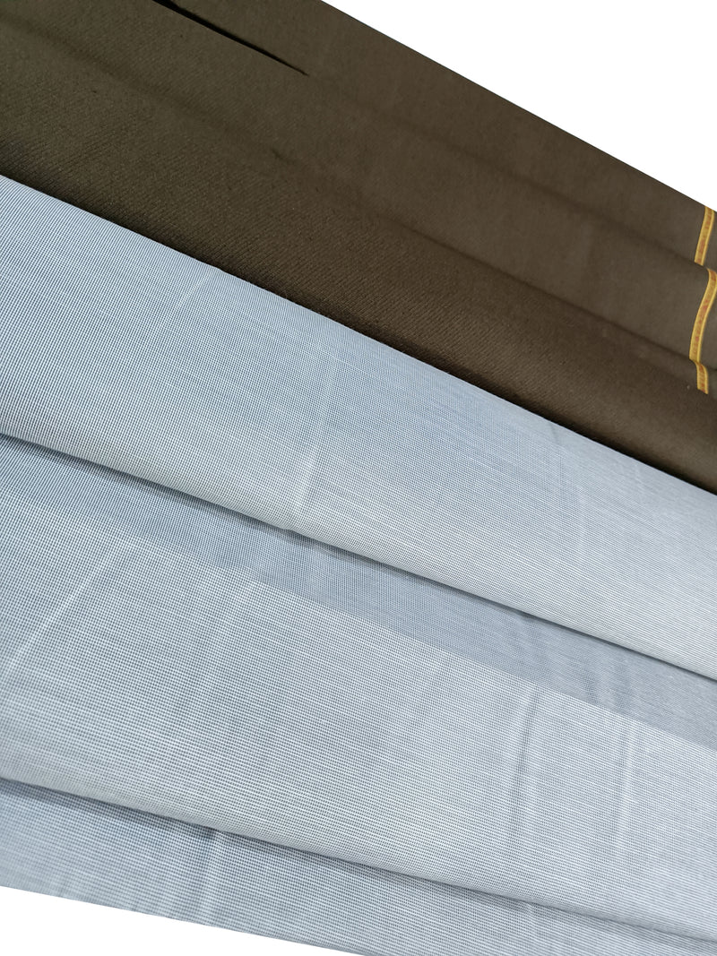 Raymond Pure Cotton Self Design Shirt & Trouser Fabric