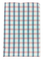 Raymond Amber White Checked Pure Cotton Shirt Fabric