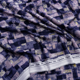 Giza Cotton Satin Small Print Shirting Fabric 1.60 Meter – Mans Fab