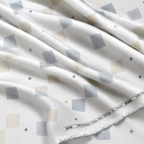 Giza Cotton Satin Printed Shirting Fabric 1.60 Meter – Mans Fab