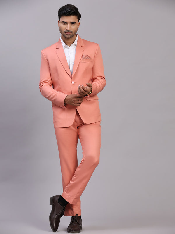 Mans Fab Men Single Breasted Solid Suit-02