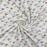 Linen Club Printed Linen Shirting Fabric – 1.60 Meter