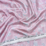 Giza Cotton Satin Printed Shirting Fabric 1.60 Meter – Mans Fab