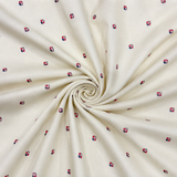 Giza Cotton Satin Printed Shirting Fabric 1.60 Meter – Mans Fab