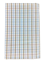 Raymond Amber White Checked Pure Cotton Shirt Fabric