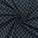 Giza Cotton Satin Small Print Shirting Fabric 1.60 Meter – Mans Fab