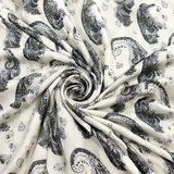 Giza Cotton Satin Printed Shirting Fabric 1.60 Meter – Mans Fab