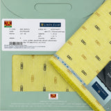 Linen Club Premium Linen Shirting Fabric 1.60 Meter - Printed - Rick Look