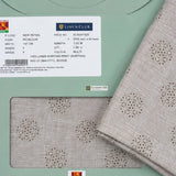 Linen Club Printed Linen Shirting Fabric – 1.60 Meter
