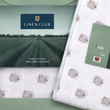 Linen Club Premium Linen Shirting Fabric 1.60 Meter - Printed - Rick Look