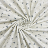 Giza Cotton Satin Flower Printed Shirting Fabric 1.60 Meter – Mans Fab