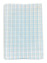 Raymond Amber White Checked Pure Cotton Shirt Fabric