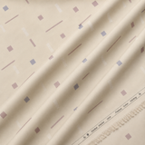 Giza Cotton Satin Small Print Shirting Fabric 1.60 Meter – Mans Fab